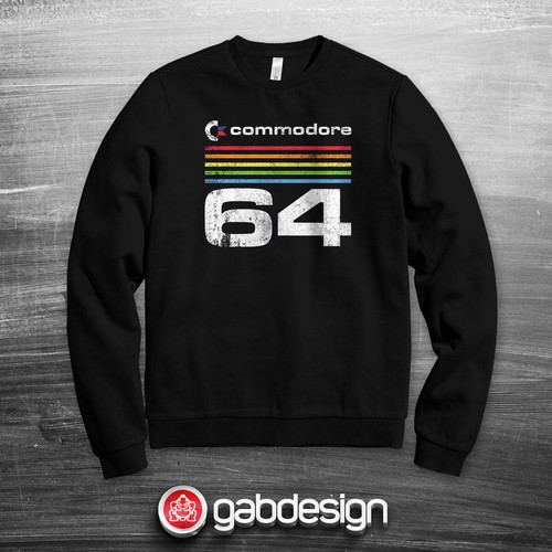 Felpa inspired commodore - commodore, 64