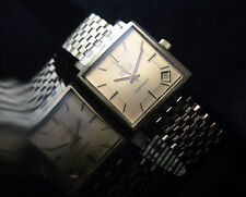 ZENITH RESPIRATOR JFK AUTOMATIC RARE NSA BAND OVERSIZE VINTAGE WATCH UHR MONTRE