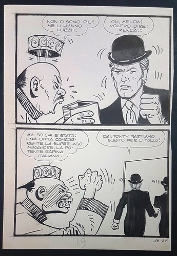 Milo manara tavola - milo, originale
