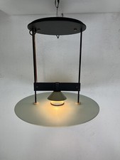 Lampadario vetro metallo Stilnovo anni 60’ vintage design