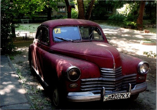Cartolina pobeda gaz 20 - cartolina,