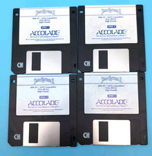 SET 4: Floppy disk Star Control II Accolade IBM AT PC 3,5" 1992 *SOLO DISCO*