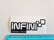 ADESIVO INFINI INFINITE VISION STICKER AUTOCOLLANT KLEBSTOFF AUFKLEBER VINTAGE