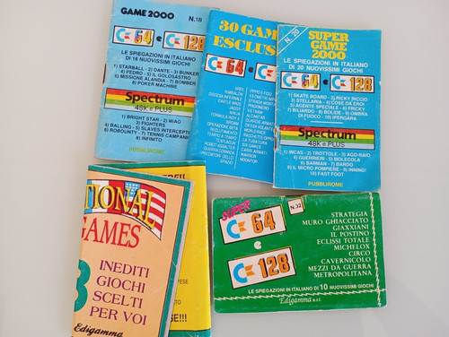 Commodore lotto manuali - 64,