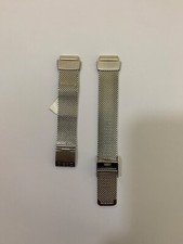 CINTURINO OROLOGIO CASIO ACCIAIO ANSA 14 MM "MAGLIA MILANO" -NUOVO-