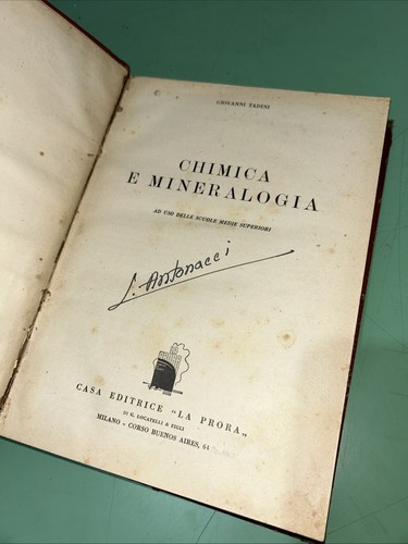 Chimica mineralogia - e,