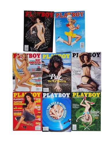Playboy magazine lot - magazine,