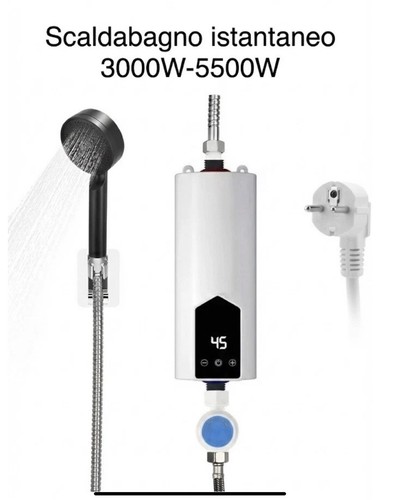 Scaldabagno istantaneo 5500w - istantaneo,