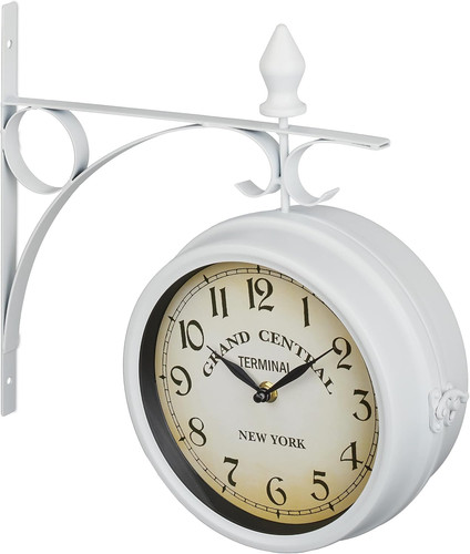 Orologio parete bifacciale - orologio, da