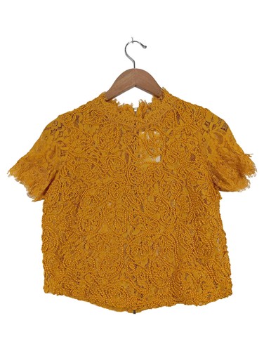 Zara top donna giallo - zara, in