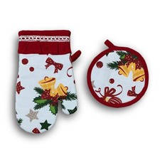 Set 2 pezzi Guanto forno e