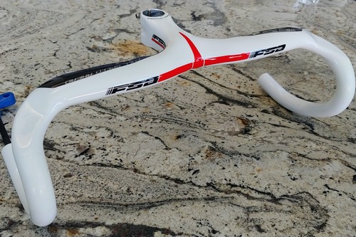 Manubrio integrato fsa carbon - manubrio,