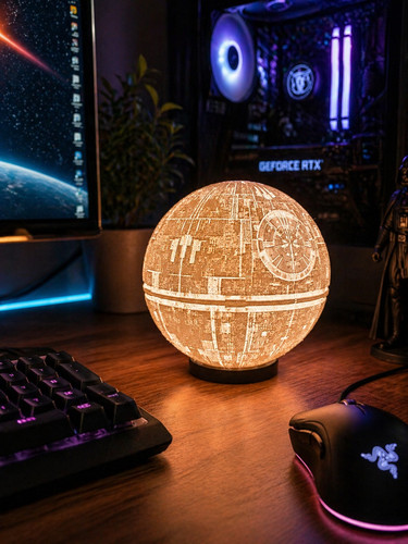 Death star style lamp - style, –