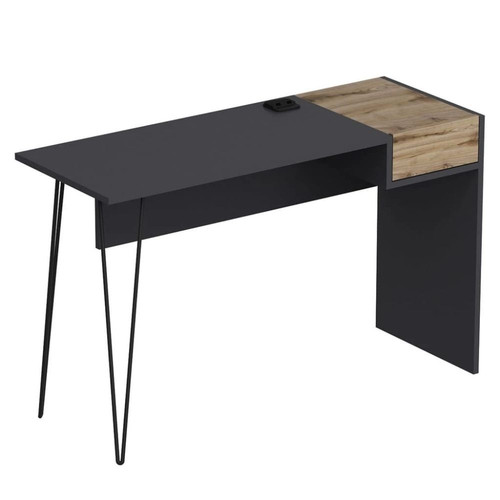 Scrivania candy antracite noce - scrivania,