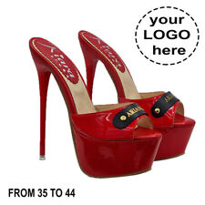 Sandali personalizzati vernice