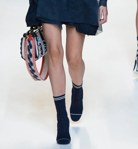 Fendi rockoko runway boots - rockoko,