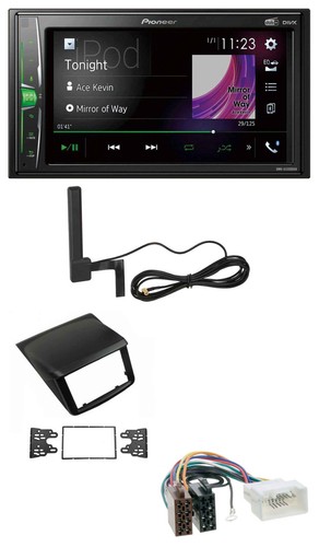 Pioneer mp3 dab aux - pioneer, 2din