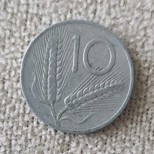 Repubblica italiana lire - italiana, 10