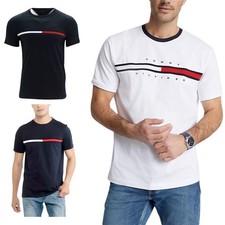 T-shirt uomo Tommy Hilfiger manica corta estiva girocollo maglietta cotone casual