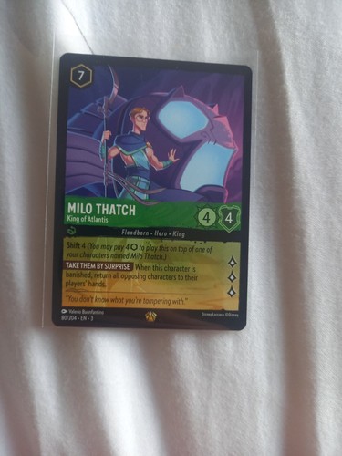 Milo thatch king - milo, atlantis