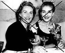 PHOTO DE MARIA CALLAS ELISABETH SCHWARZKOPF