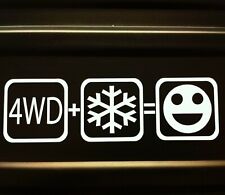 Adesivo auto 4wd 2X 20 cm