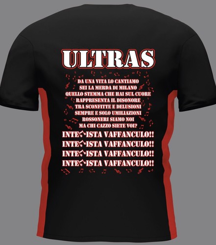 Maglia curva sud milano - maglia, ultras