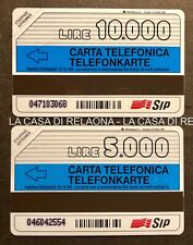 2 SCHEDE TELEFONICHE SIP COMPAGNA DI TUTTI I GIORNI Bilingue Telefonkarte NUOVE