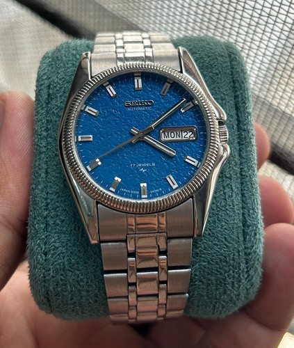Seiko automatic cutring blu - seiko,
