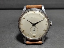 Longines Calatrava Oversize 37Mm Cal. 12.68z Stanless Steel Vintage '50 