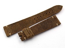 Cinturini Pelle Mohawk Tortora Varie Misure Accessori Orologi Casual Nuovo