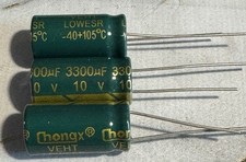 3pz 3300uF 10V 105° LOW ESR