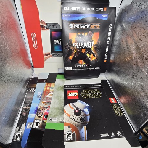 Gamestop display box promo - gamestop,