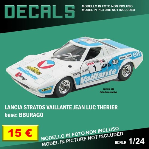 Decals repro lancia - decals, stratos