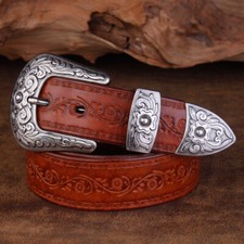 Cintura uomo vintage vera
