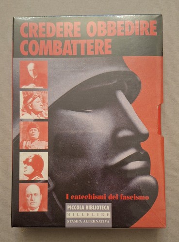Credere obbedire combattere - credere,