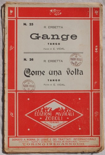 Erbetta gange come - gange, una