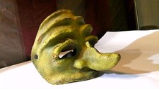 Maschera teatrale manifattura artigianale professionale modello " nasone "