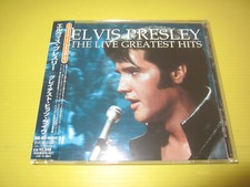ELVIS PRESLEY-THE LIVE GREATEST HITS-RCA BVCM 31071 M/M ,INSERTI+OBI 2001 JAPAN