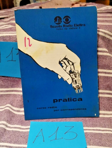 Scuola radio elettra - radio, fascicolo