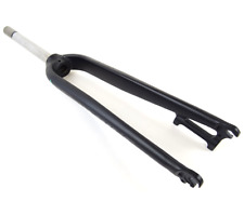 Forcelle bici ghiaia mtb lega rigida air bike 26" 650B 700C 1 1/8" 250mm disco nero