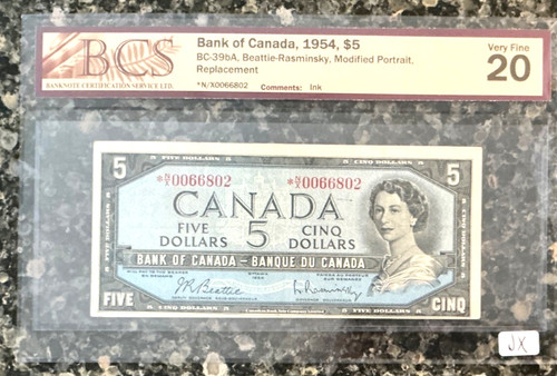 Mogi9 canada 39ba 1954 - vf,