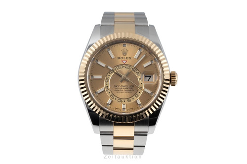 Rolex sky dweller acciaio - sky-dweller, acciaio/oro
