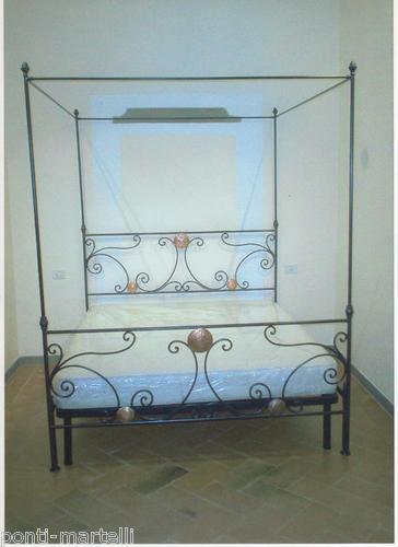 Letto ferro battuto - letto,