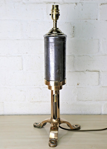Lampada tavolo trincea arte - tavolo,