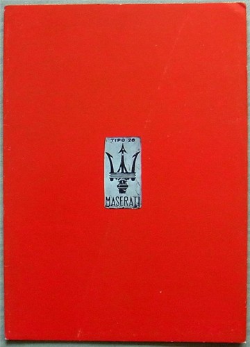 Maserati cars sales literature - sales,