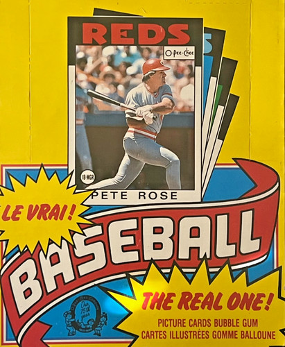 1986 pee chee baseball - o-pee-chee,