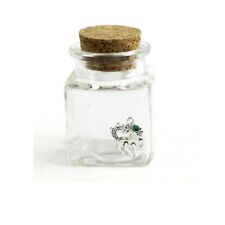 27229 Bomboniere Barattolo in Vetro Quadrato Cavallo Segnaposto Portaconfetti