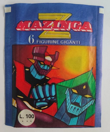 Bustina figurine mazinga - bustina,