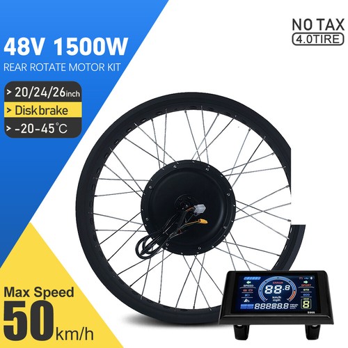 Fat bike elettrica 48v - bike, 1500w